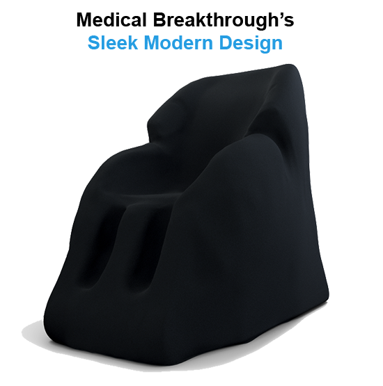 medical breakthrough massage chair keeping a sleek, modern design